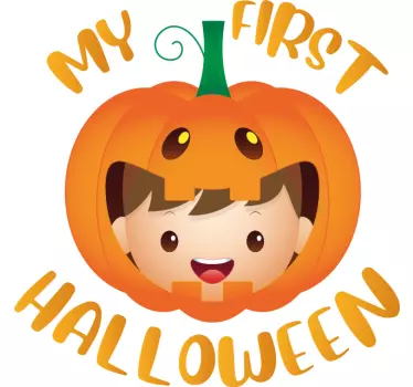 Az első halloween baba póló halloween póló - TenStickers