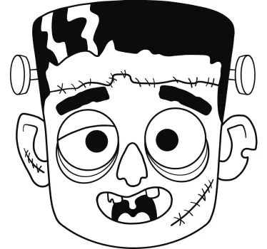 Gyerek frankestein halloween póló - TenStickers