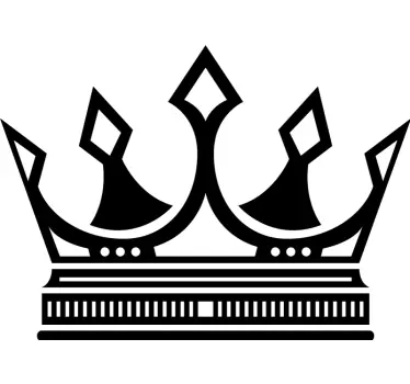 Király és királynő korona megfelelő ing a párok számára - TenStickers