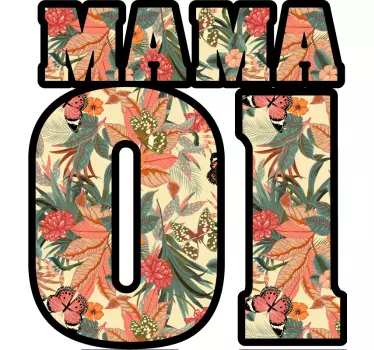 Mama és mini anyja és lánya ing - TenStickers