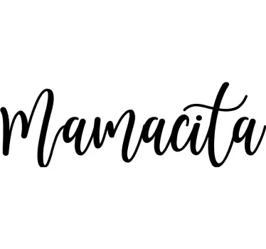Mamacita és chiquitita anya és lánya ing - TenStickers