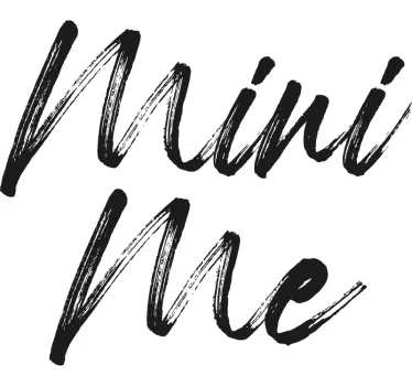 én és mini me ing anya és lánya ing - TenStickers