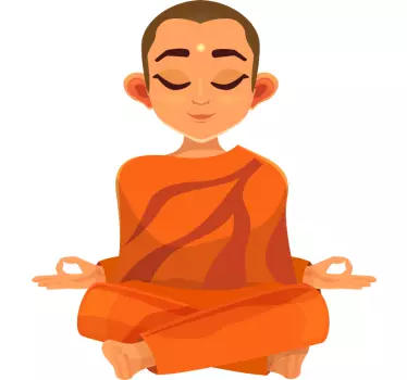 Meditációs póló - TenStickers