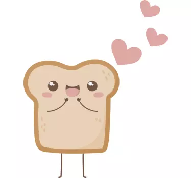 Kenyér és nutella ingek pároknak - TenStickers