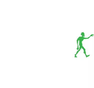 Zombi evolúció halloween póló - TenStickers