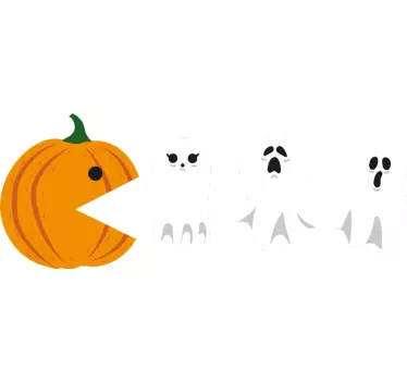 Pac man halloween póló - TenStickers