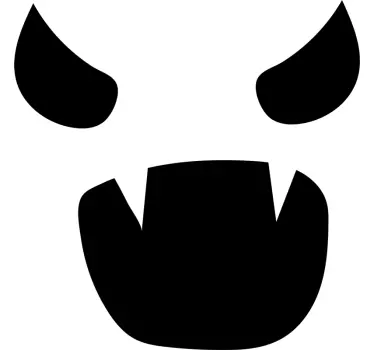 Rémisztő arc kijelentés póló - TenStickers