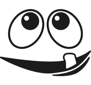 Mosolygós egyfogú szörny gyerek ing - TenStickers