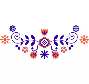 Kis sor virág póló - TenStickers