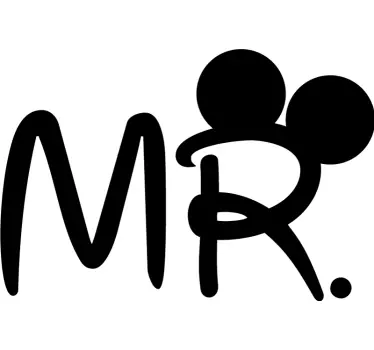 Párosított mickey és minnie megfelelő ingek - TenStickers