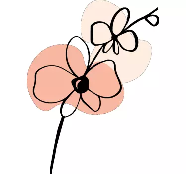 Virágos gyerek stílus póló gyerekeknek - TenStickers