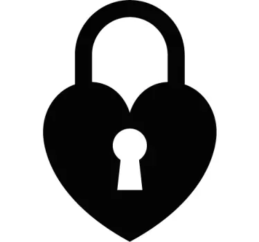 Kulcsos és szívhez illő ingek pároknak - TenStickers