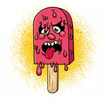 Szörny jégkrém finomság póló gyerekeknek - TenStickers