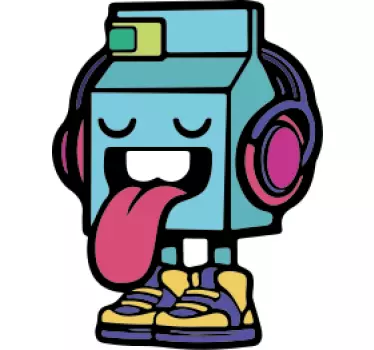 Rajzfilm menő karakter póló - TenStickers