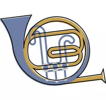 Zenei kürt szimbólum póló - TenStickers