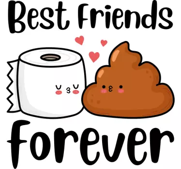 Örök bff-ek - pólók párosít - TenStickers