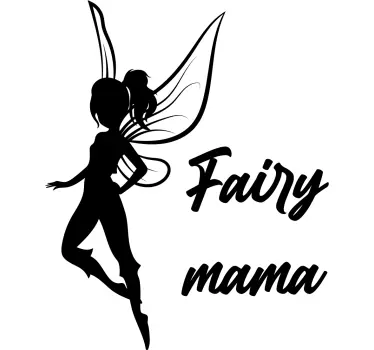 Tündér mama és mini anya és lánya ing - TenStickers