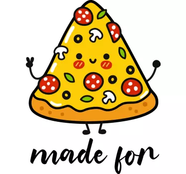 Pizza és Üdítő pólók párosít - TenStickers