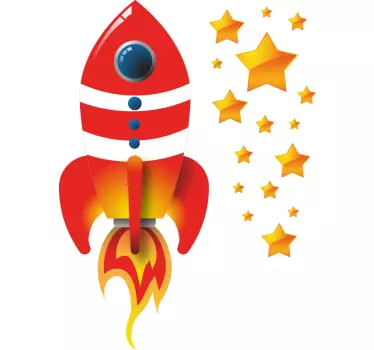 Űrhajós kaland póló gyerekek - TenStickers