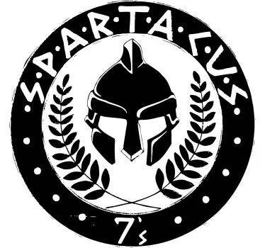 Spártai logó póló - TenStickers