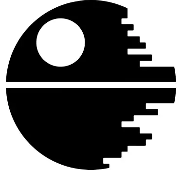 Halálcsillag sziluett póló - TenStickers