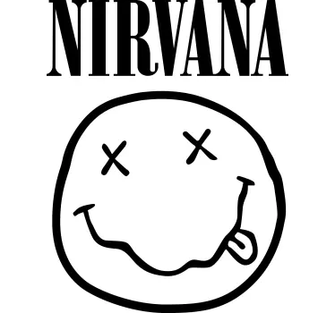 Nirvana logó póló - TenStickers