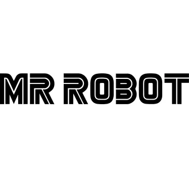 Mr robot póló - TenStickers