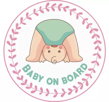 Baba a fedélzeten póló - TenStickers