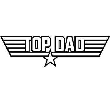 Top apa y fia apa és fia illő ing - TenStickers