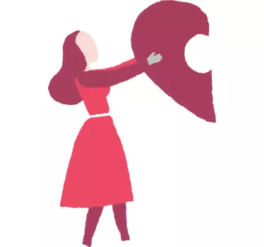 Szívben egyesülve pólók párosít - TenStickers