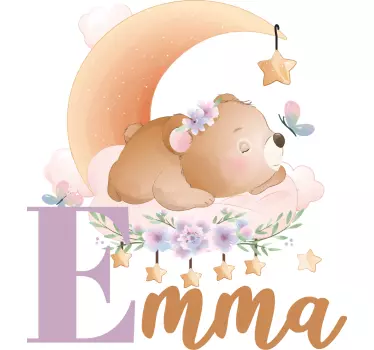 Aranyos állatok medve nevű baba póló - TenStickers
