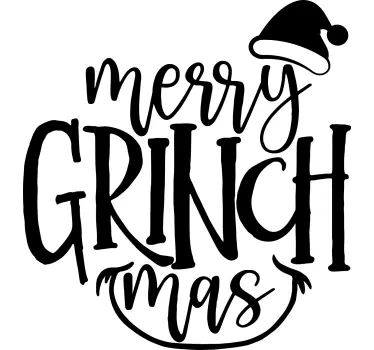 Merry grinchmas eredeti design pólók - TenStickers