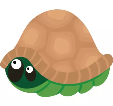 Cuki rajzfilm teknős póló - TenStickers