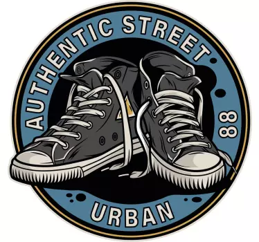 Városi sneaker stílus póló - TenStickers