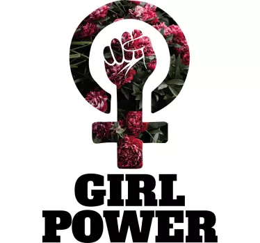 Erősítő feminista Üzenet póló - TenStickers