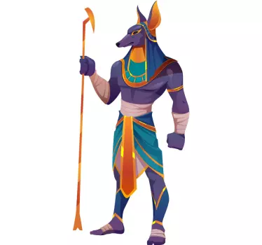 Anubis póló színes kikapcsolódása - TenStickers