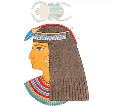 Egyiptomi istennő nem póló - TenStickers
