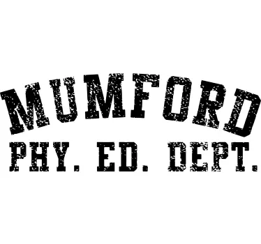 "mumford testnevelés" póló - TenStickers
