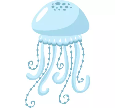 Aranyos medúza illusztráció póló gyerekeknek - TenStickers