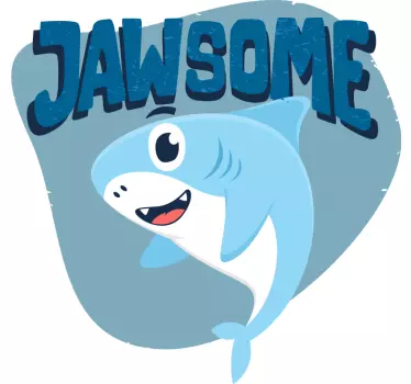 Jawsome design tengeri lények gyerek ing - TenStickers