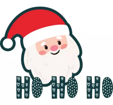 Mikulás "ho ho ho" póló - TenStickers