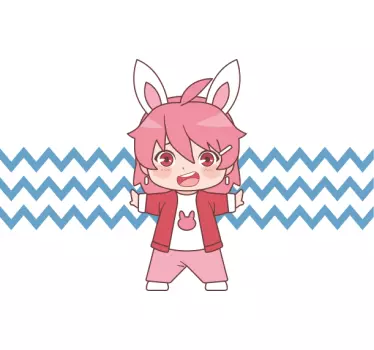 Chibi anime design póló - TenStickers