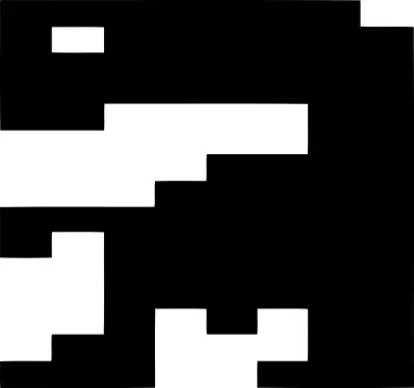 Pixelált szörny grafika póló - TenStickers