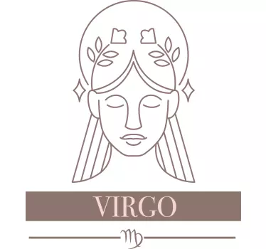Szűz rózsaszín kártya zodiákus póló - TenStickers