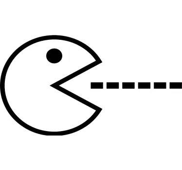 Monocolor pac-man és szellem passzoló ingek pároknak - TenStickers