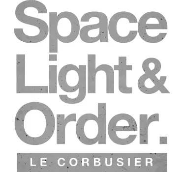 Le corbusier-nek pólóra van szüksége - TenStickers