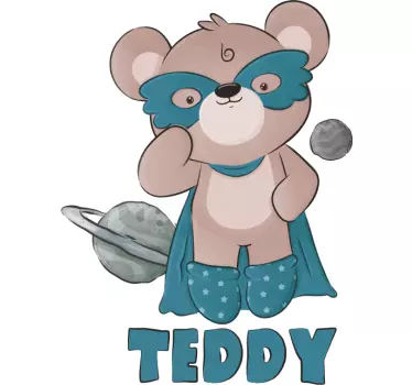 Medve hős gyerek póló - TenStickers