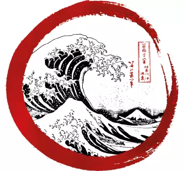 A kanagawa póló nagy hulláma - TenStickers