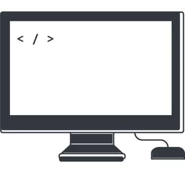 Laptop kódú póló - TenStickers