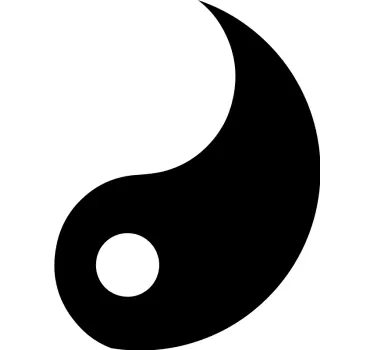 kapucnis pulóver yin yang - TenStickers